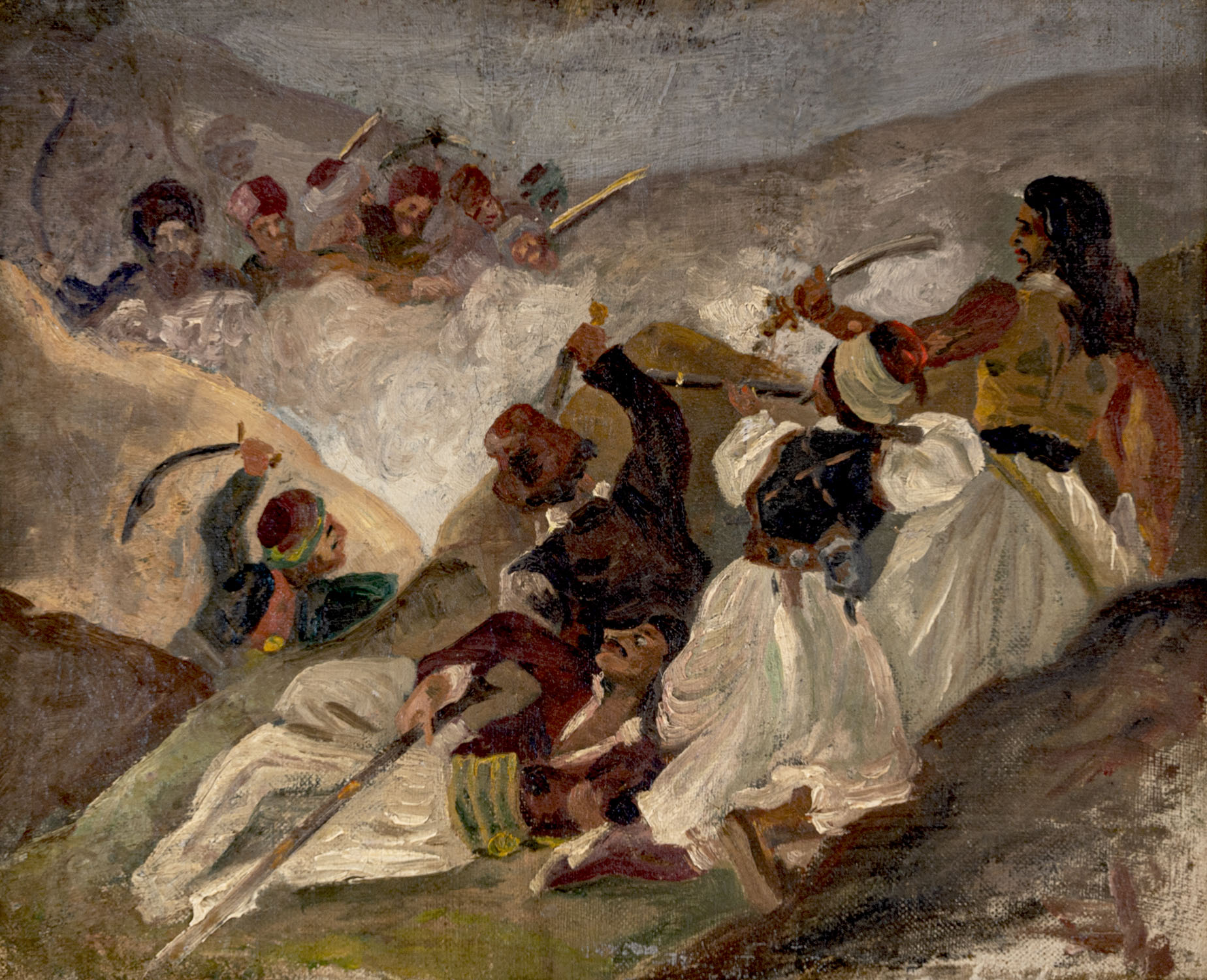 Μάχη Ελλήνων και Κοζάκων (19ος αιώνας)