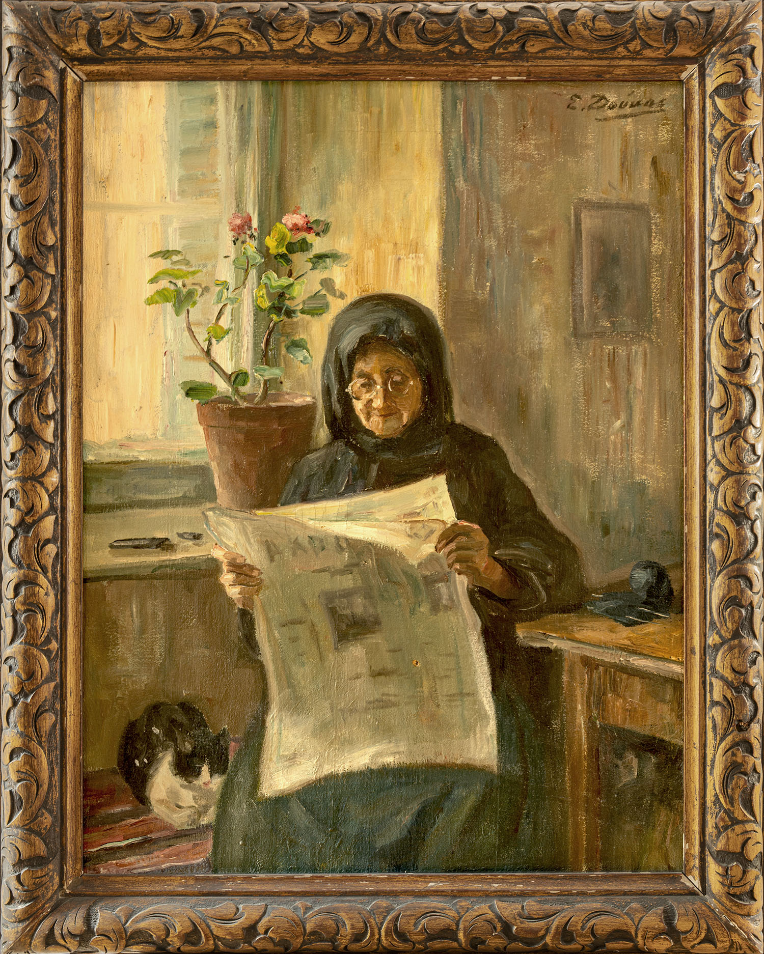 Γυναίκα που διαβάζει