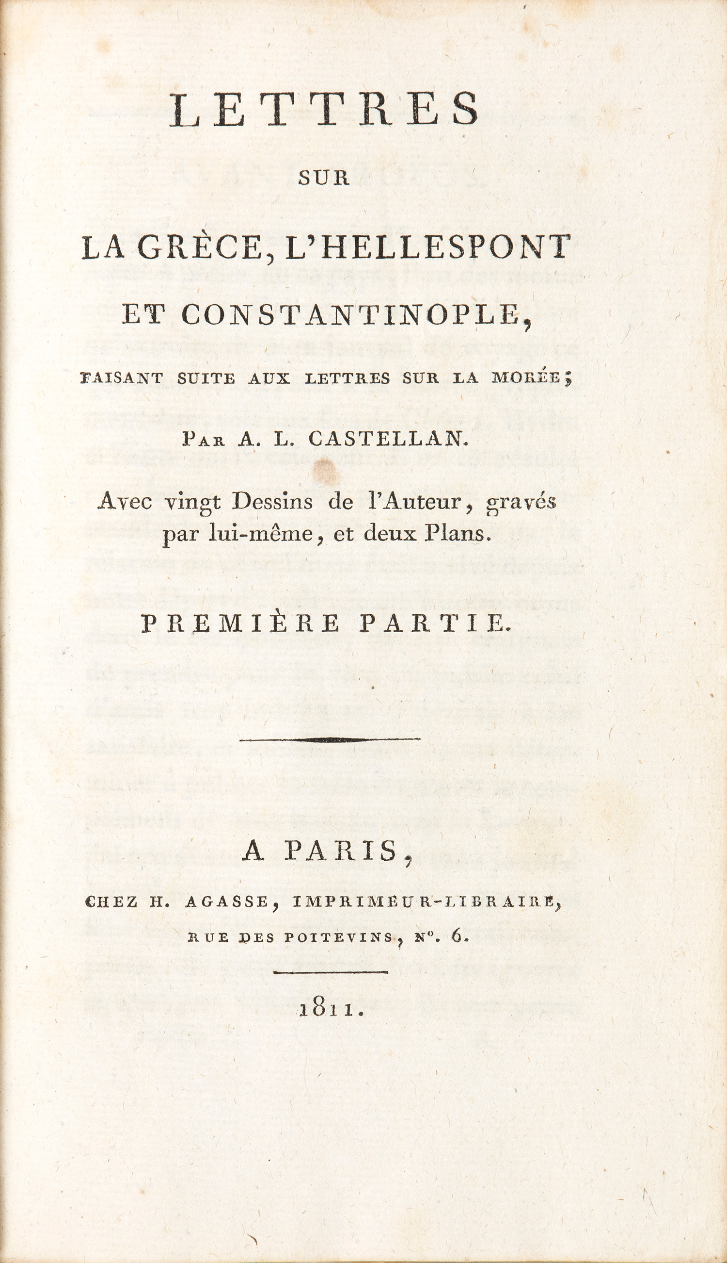 CASTELLAN, Antoine Laurent.