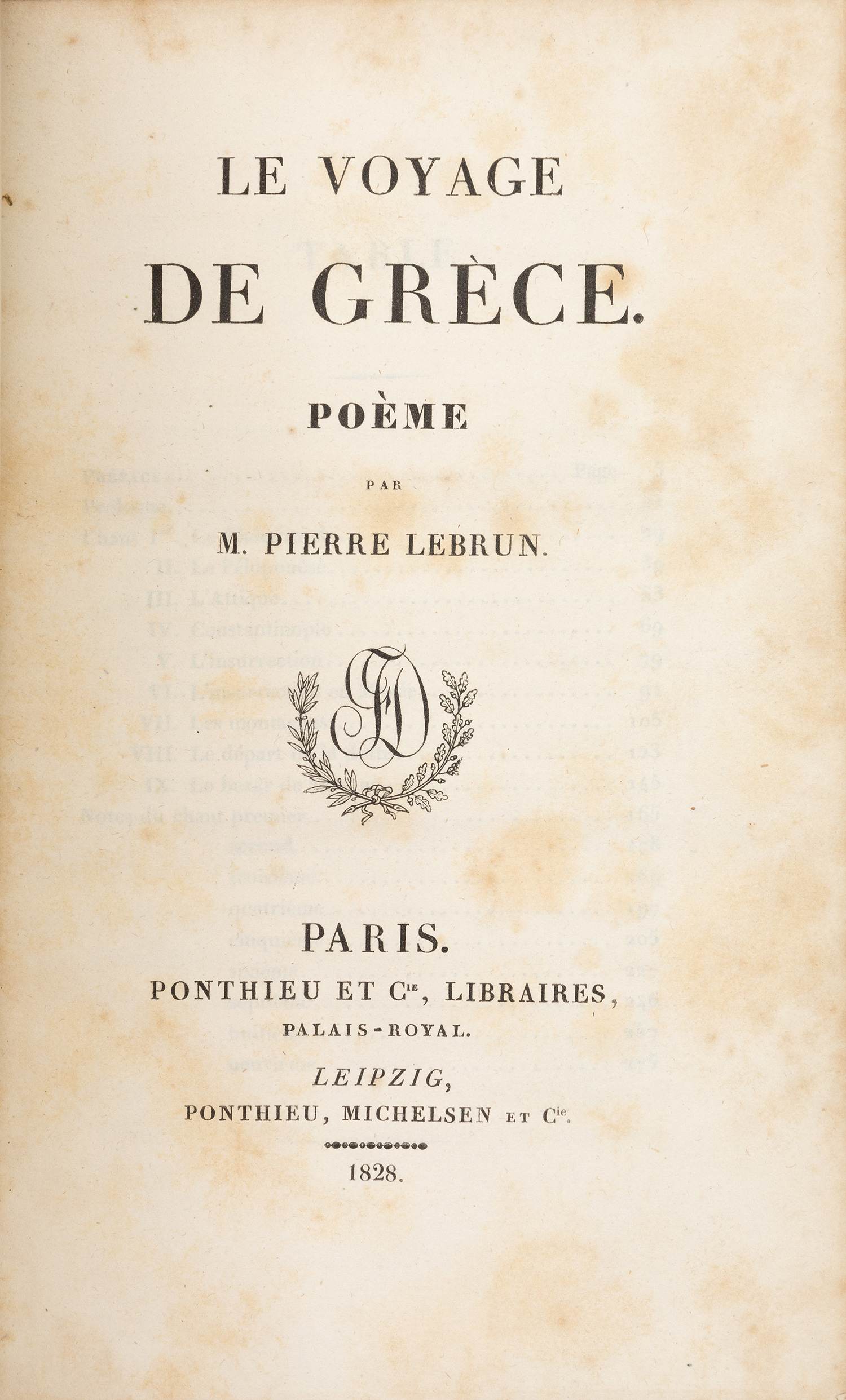 LEBRUN, Pierre Antoine.