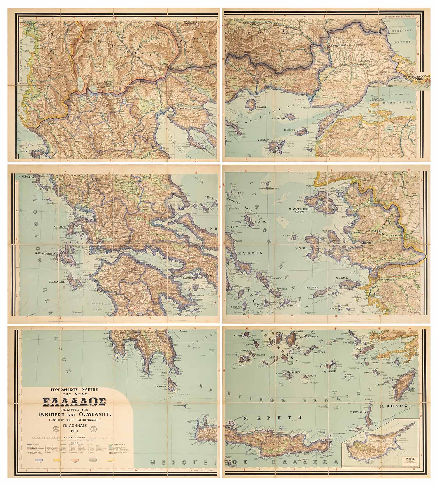 KIEPERT, Heinrich, και Oswald MELCHING.