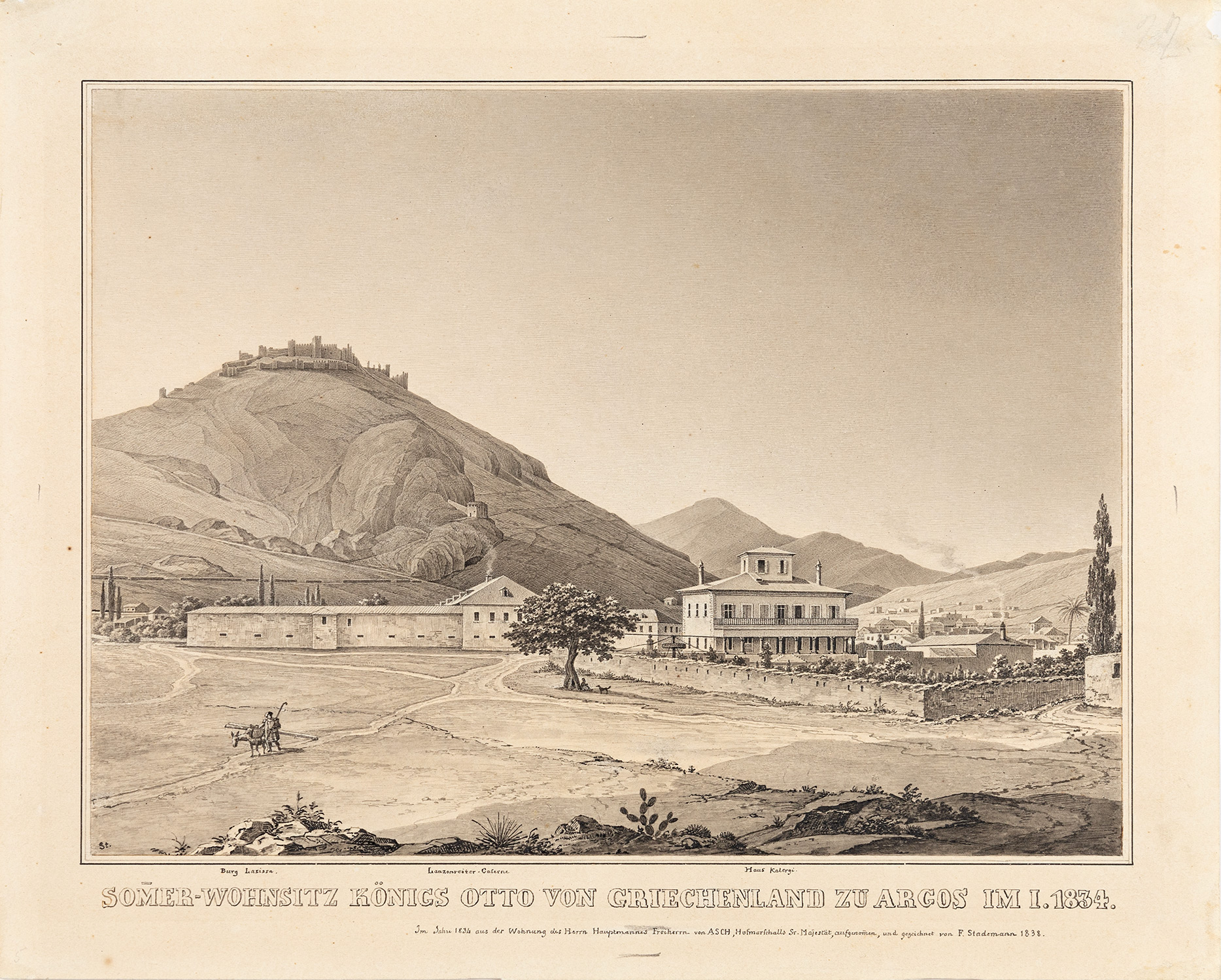 STADEMANN, Ferdinand, 1791-1873.