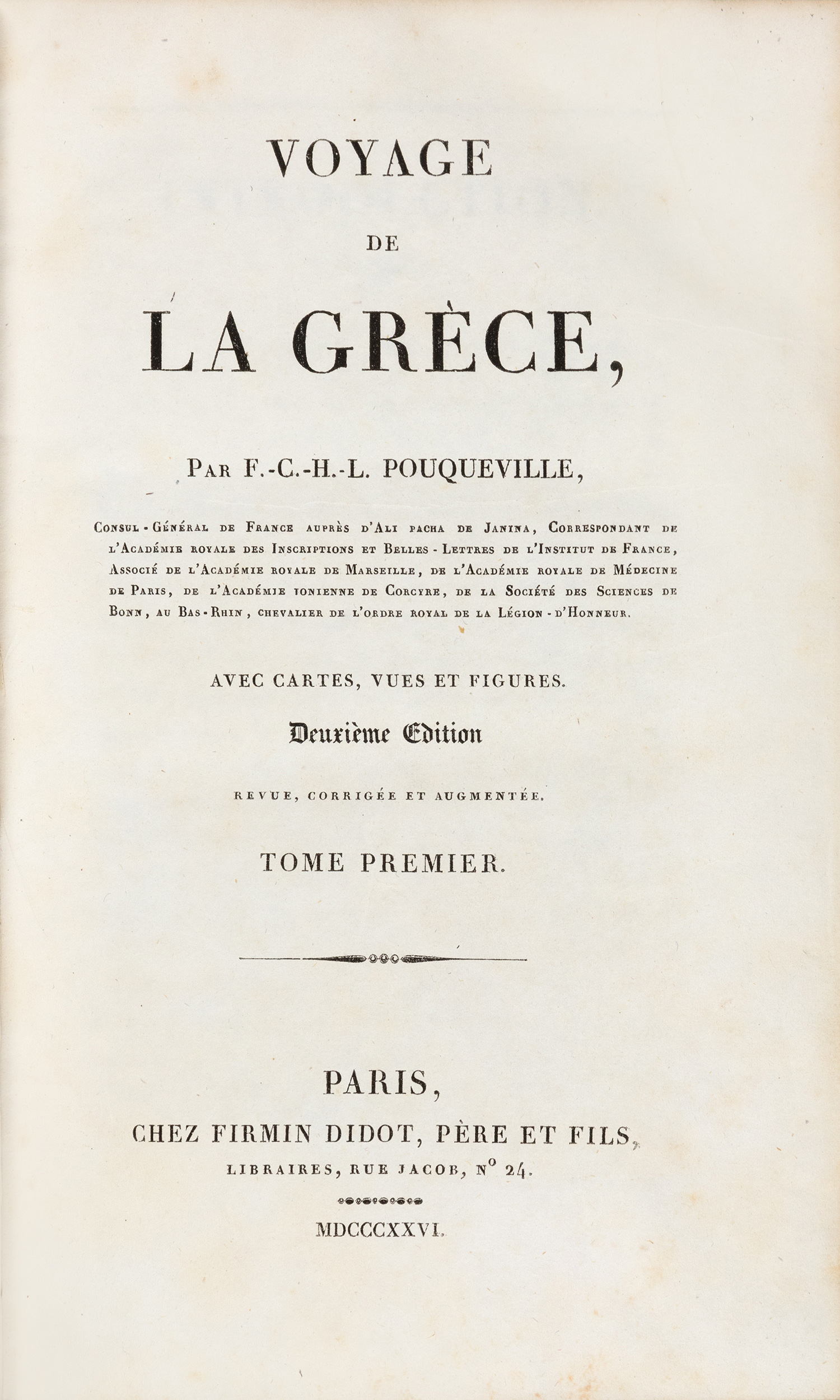 POUQUEVILLE, F. C. H. L.