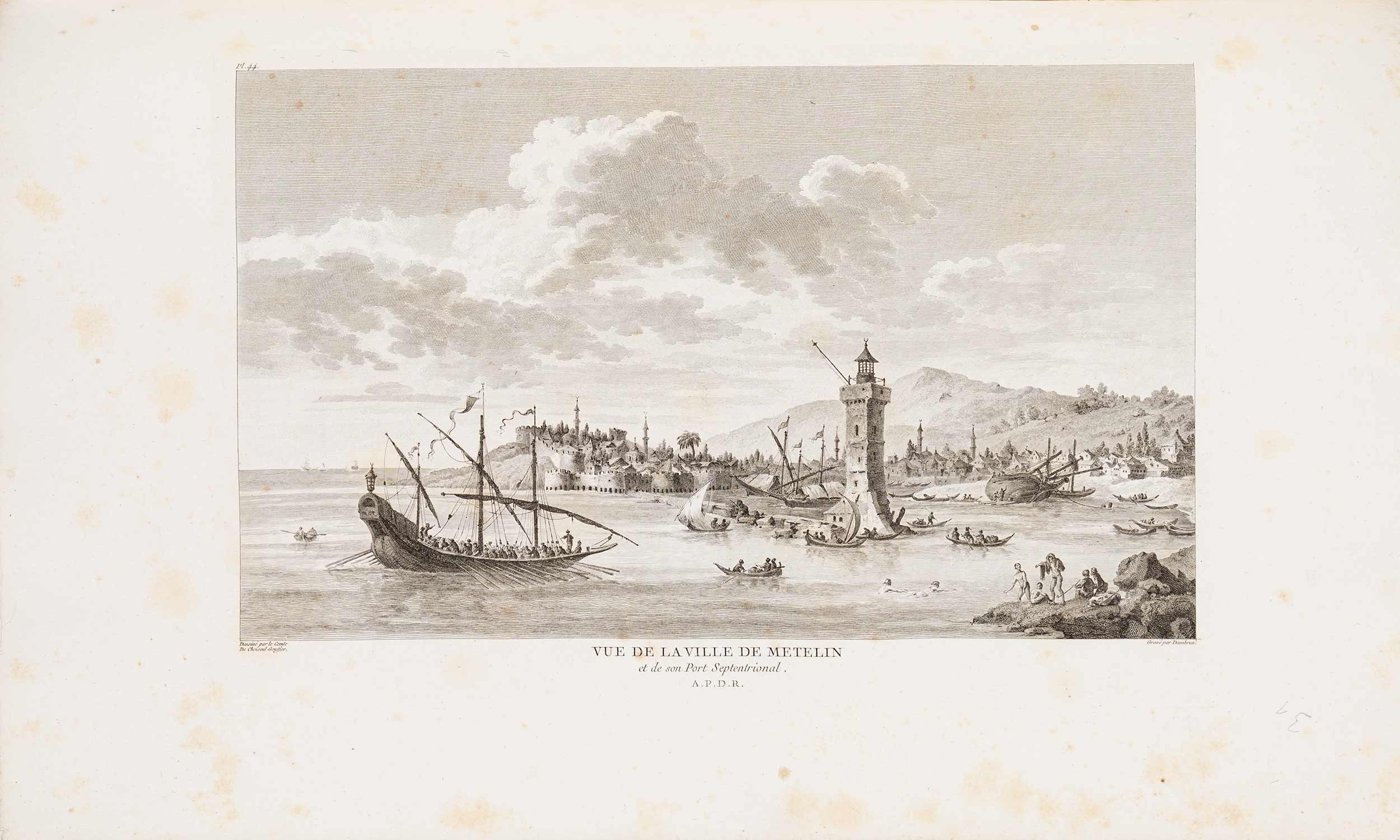 [CHOISEUL-GOUFFIER, Marie Gabriel Auguste Florent, comte de].