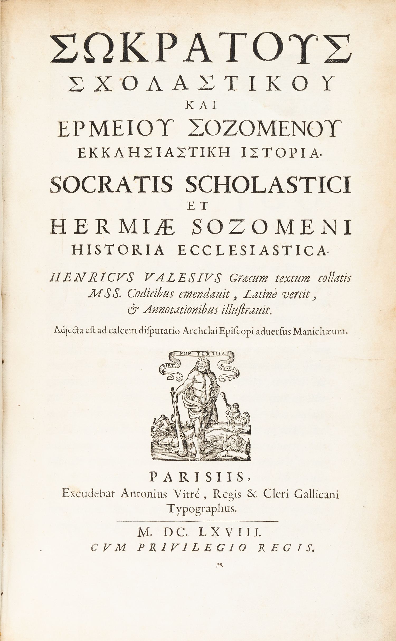 ΣΩΚΡΑΤΗΣ, ο Σχολαστικός, και ΕΡΜΕΙΑΣ, ο Σωζομενός.