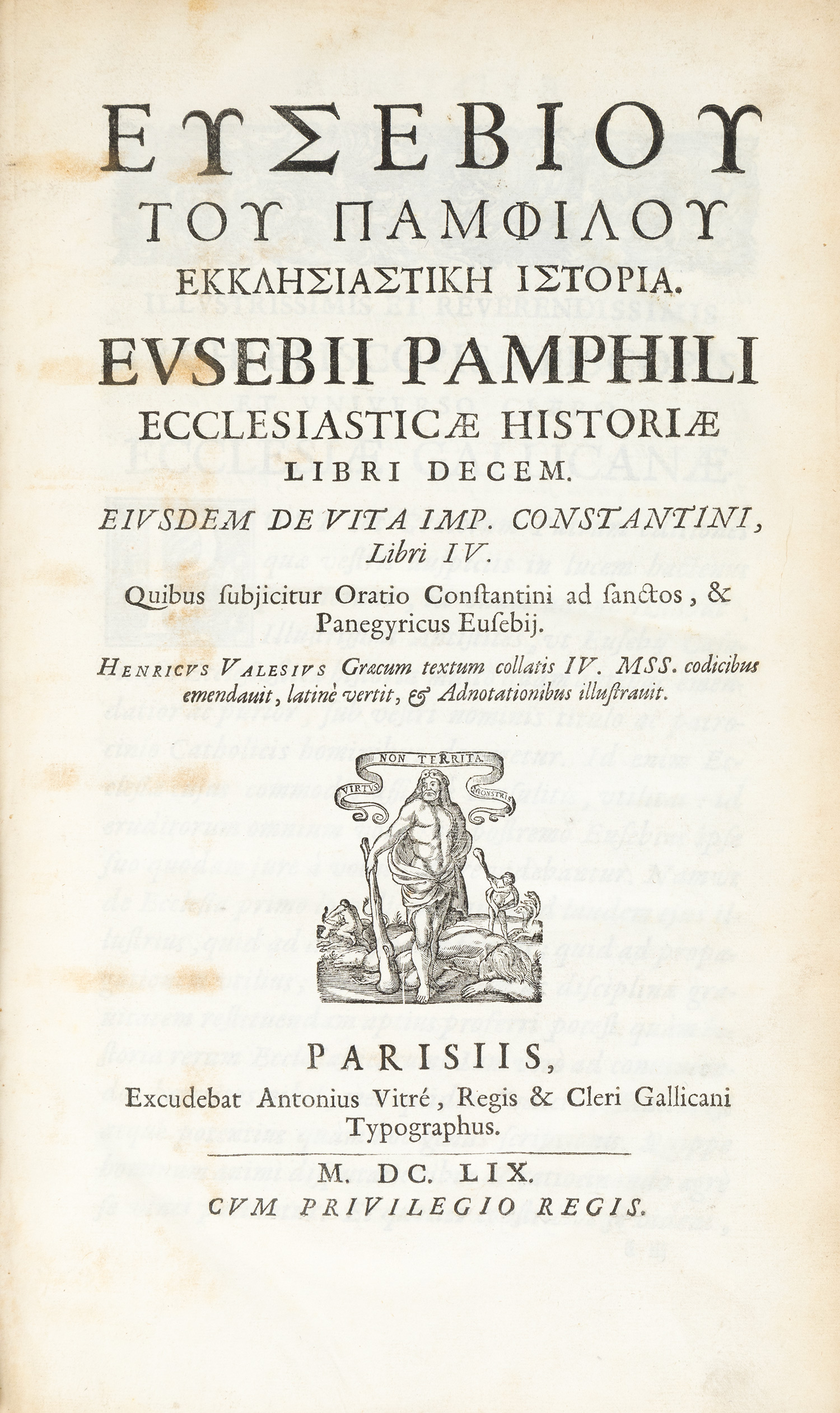ΕΥΣΕΒΙΟΣ, ο Παμφίλου.