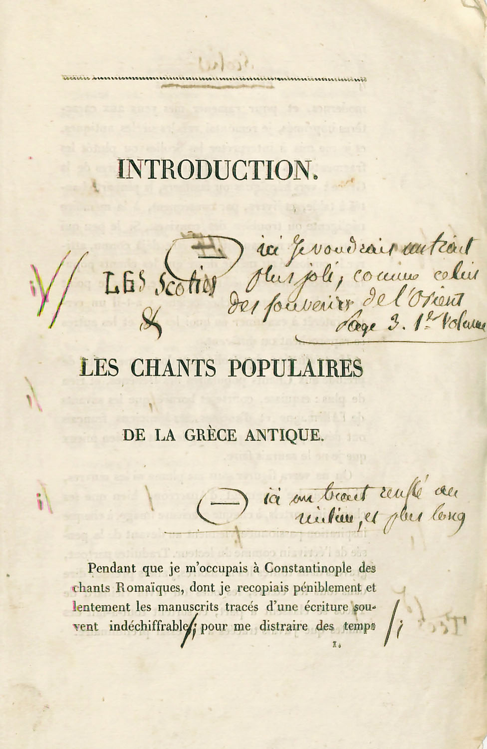 MARCELLUS, Marie-Louis Jean André Charles de Martin du Tyrac, comte de, 1795-1861, διπλωμάτης, ταξιδιώτης καί συγγραφέας.