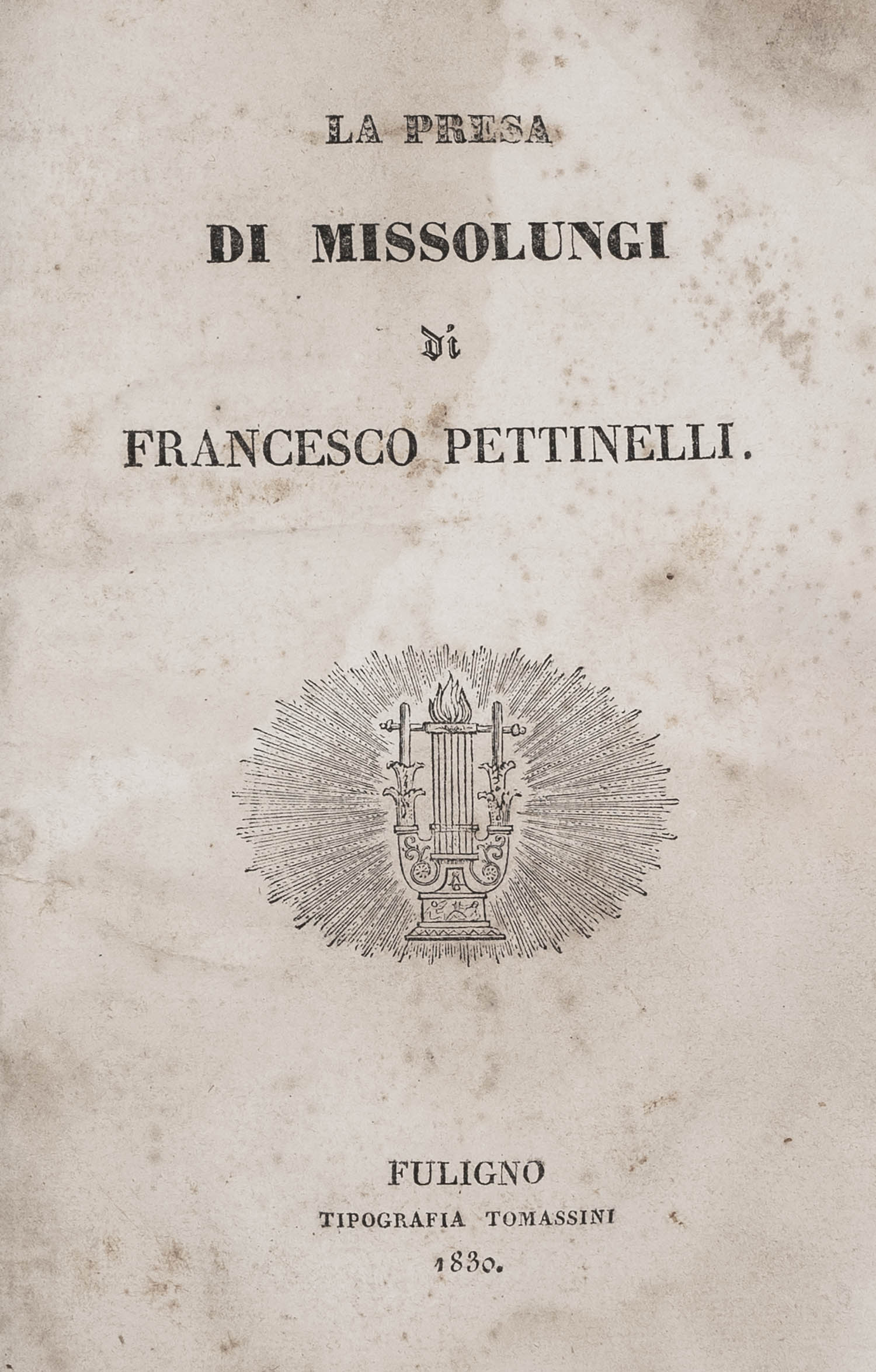 PETTINELLI, Francesco.